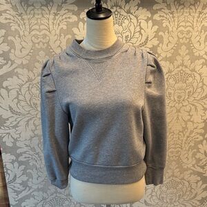 Frame Denim Heather Gray Sweatshirt
